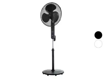 Lidl SILVERCREST Staande ventilator met afstandsbediening aanbieding