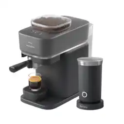 MediaMarkt Philips Bar303/60 Semi-automatische Espressomachine Zwart Met Melkopschuimer aanbieding
