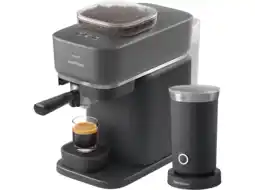 MediaMarkt Philips Bar303/60 Semi-automatische Espressomachine Zwart Met Melkopschuimer aanbieding