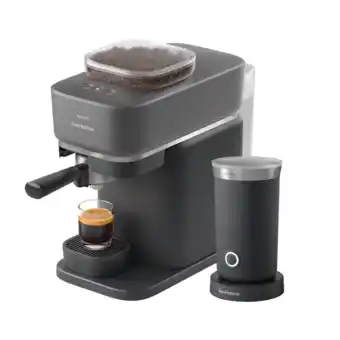 MediaMarkt Philips Bar303/60 Semi-automatische Espressomachine Zwart Met Melkopschuimer aanbieding