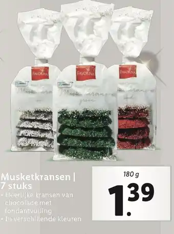 Lidl Musketkransen 7 stuks aanbieding