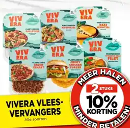 Vomar Voordeelmarkt Vivera vleesvervangers aanbieding