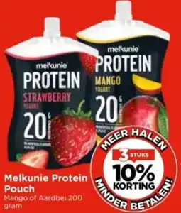 Vomar Voordeelmarkt Melkunie Protein Pouch aanbieding