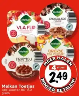Vomar Voordeelmarkt Melkan Toetjes aanbieding