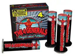 Vuurwerkland The 4 Generals (pakje van 4 generals) aanbieding
