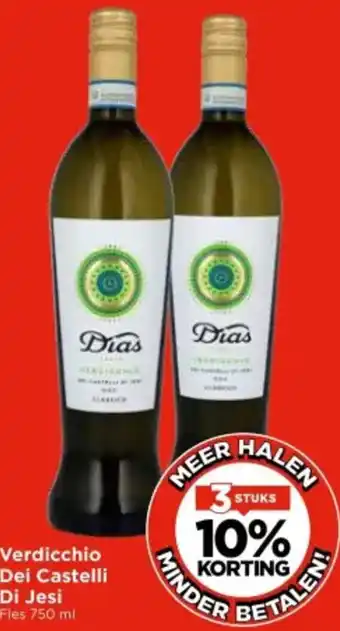 Vomar Voordeelmarkt Verdicchio Dei Castelli Di Jesi aanbieding