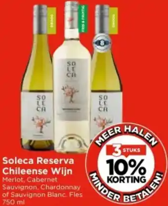 Vomar Voordeelmarkt Soleca Reserva Chileense Wijn aanbieding