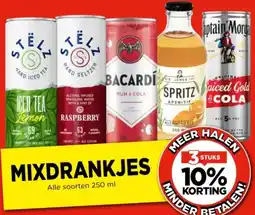 Vomar Voordeelmarkt Mixdrankjes aanbieding