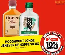 Vomar Voordeelmarkt Hooghoudt jonge jenever of hoppe vieux aanbieding