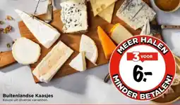 Vomar Voordeelmarkt Buitenlandse Kaasjes aanbieding