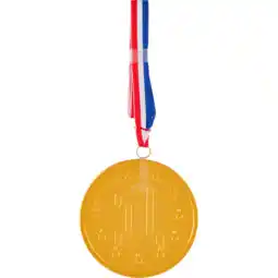 Jumbo Melkchocolade Medaille met Lint 20 g aanbieding