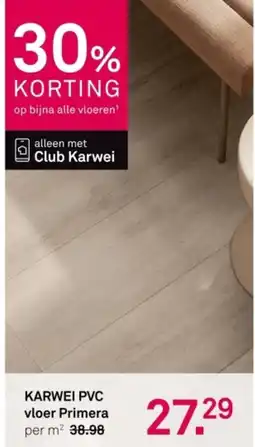 Karwei Karwei PVC vloer primera aanbieding