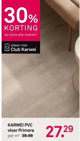 Karwei Karwei PVC vloer primera aanbieding