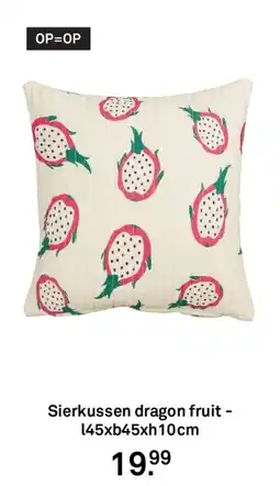 Karwei Sierkussen dragon fruit aanbieding