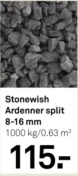 Karwei Stonewish Ardenner split 8-16 mm aanbieding