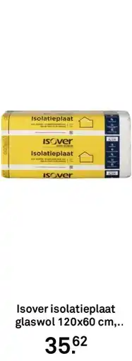 Karwei Isover isolatieplaat glaswol aanbieding