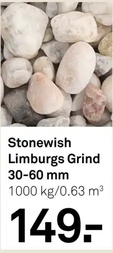 Karwei Stonewish Limburgs Grind 30-60 mm aanbieding