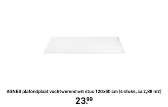 Karwei AGNES plafondplaat vochtwerend aanbieding