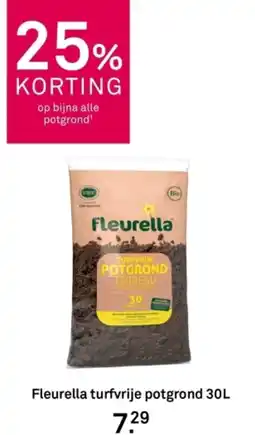 Karwei Fleurella turfvrije potgrond aanbieding