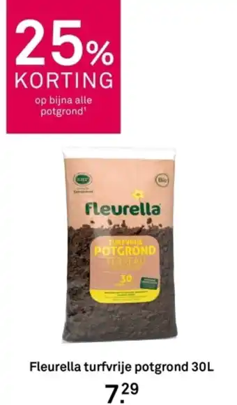 Karwei Fleurella turfvrije potgrond aanbieding