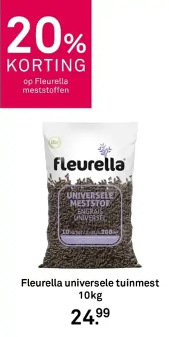 Karwei Fleurella universele tuinmest aanbieding