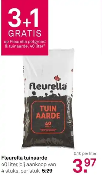 Karwei Fleurella tuinaarde aanbieding