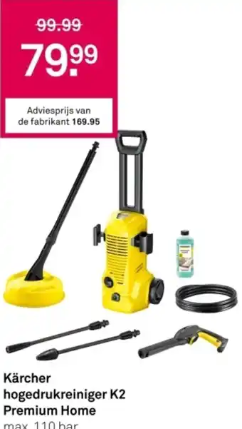 Karwei Kärcher hogedrukreiniger K2 Premium Home aanbieding