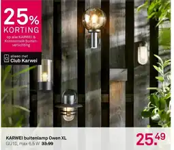 Karwei Karwei buitenlamp owen XL aanbieding