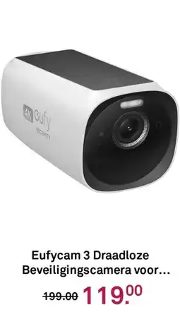 Karwei Eufycam 3 Draadloze Beveiligingscamera voor aanbieding