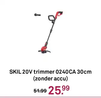 Karwei SKIL 20V trimmer 0240CA aanbieding