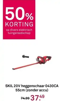 Karwei SKIL 20V heggenschaar 0430CA aanbieding