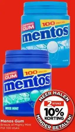 Vomar Voordeelmarkt Menos Gum aanbieding