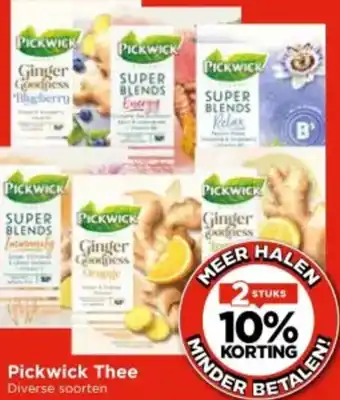 Vomar Voordeelmarkt Pickwick Thee aanbieding