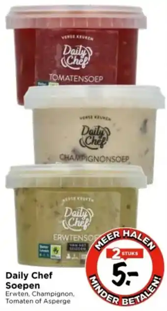 Vomar Voordeelmarkt Daily Chef Soepen aanbieding