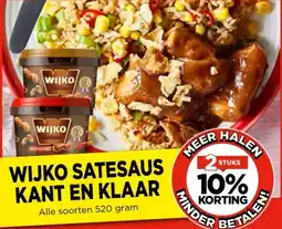 Vomar Voordeelmarkt Wijko satesaus kant en klaar aanbieding