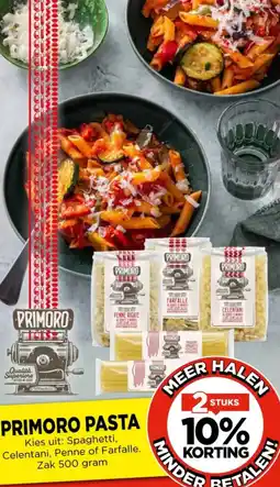 Vomar Voordeelmarkt Primoro pasta aanbieding