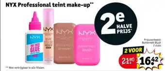 Kruidvat NYX Professional teint make up aanbieding