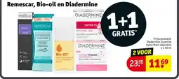 Kruidvat Remescar, Bio oil en Diadermine aanbieding
