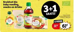 Kruidvat Kruidvat bio baby voeding, snacks en drinks aanbieding