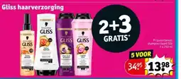 Kruidvat Gliss haarverzorging aanbieding