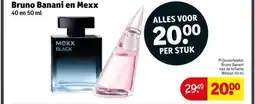 Kruidvat Bruno Banani en Mexx aanbieding