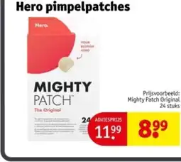 Kruidvat Hero pimpelpatches aanbieding