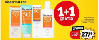 Kruidvat Biodermal zon aanbieding