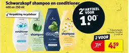 Kruidvat Schwarzkopf shampoo en conditioner aanbieding
