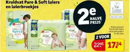 Kruidvat Kruidvat Pure & Soft luiers en luierbroekjes aanbieding