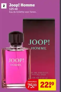 Kruidvat Joop! Homme aanbieding