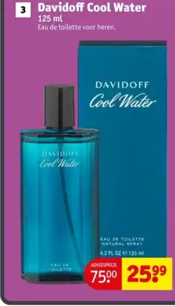 Kruidvat Davidoff Cool Water aanbieding