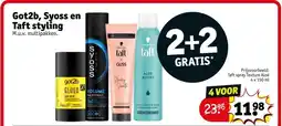 Kruidvat Got2b, Syoss en Taft styling aanbieding
