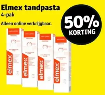 Kruidvat Elmex tandpasta aanbieding