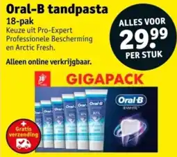 Kruidvat Oral-B tandpasta aanbieding